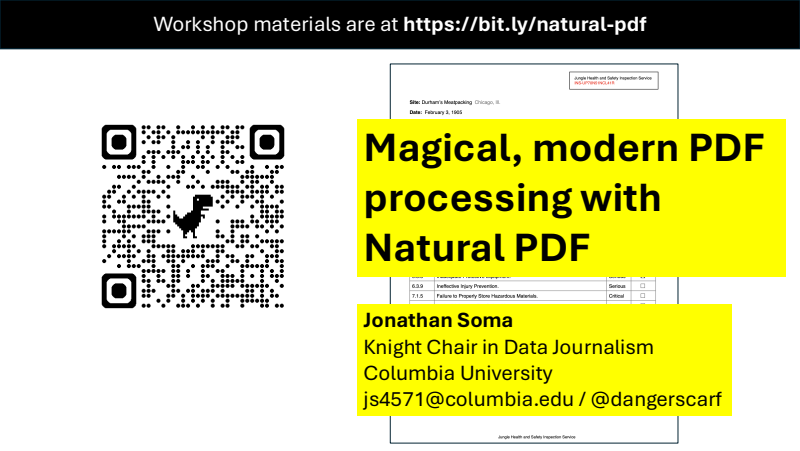 Slide deck preview