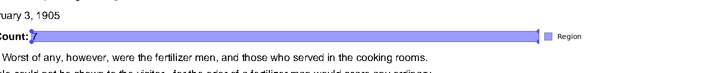 Read the value next to a label